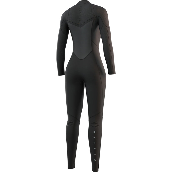 2024 Mystic Womens Gem 5/4mm Double Chest Zip Wetsuit 35000.220086 - Black